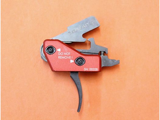 ERATAC AR-15 Umschaltbarer Sportabzug ERATAC Trigger Curved Single Stage (10/ 15 N) , z.B. Aim15/ OA-15