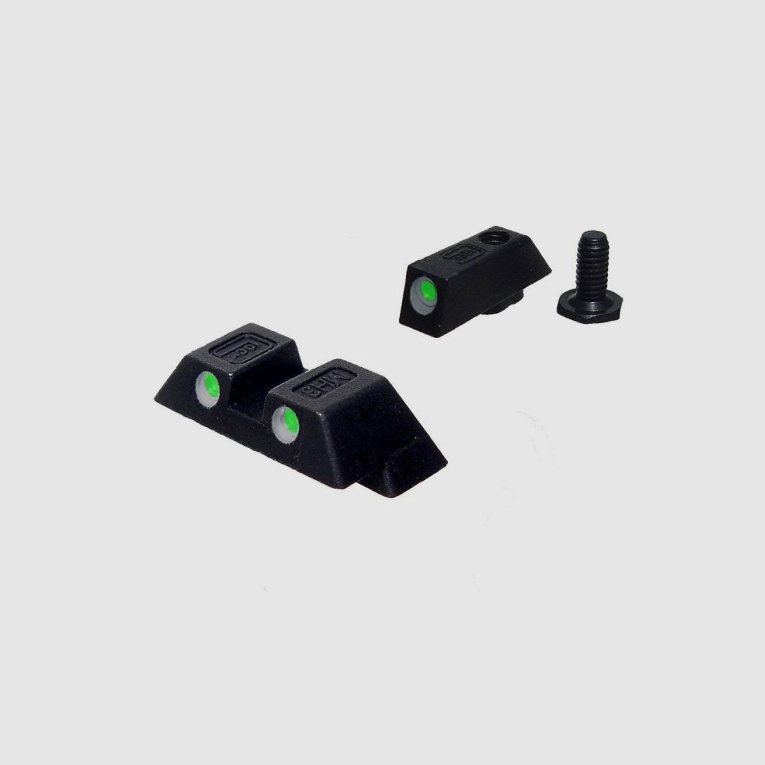 Kimme + Korn GLOCK 43/43X/48 TRITIUM 6,1 MM, Bild 2 von 3