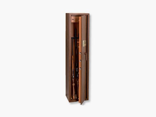 Armadio portafucili TLE - 5 fucili - finto legno