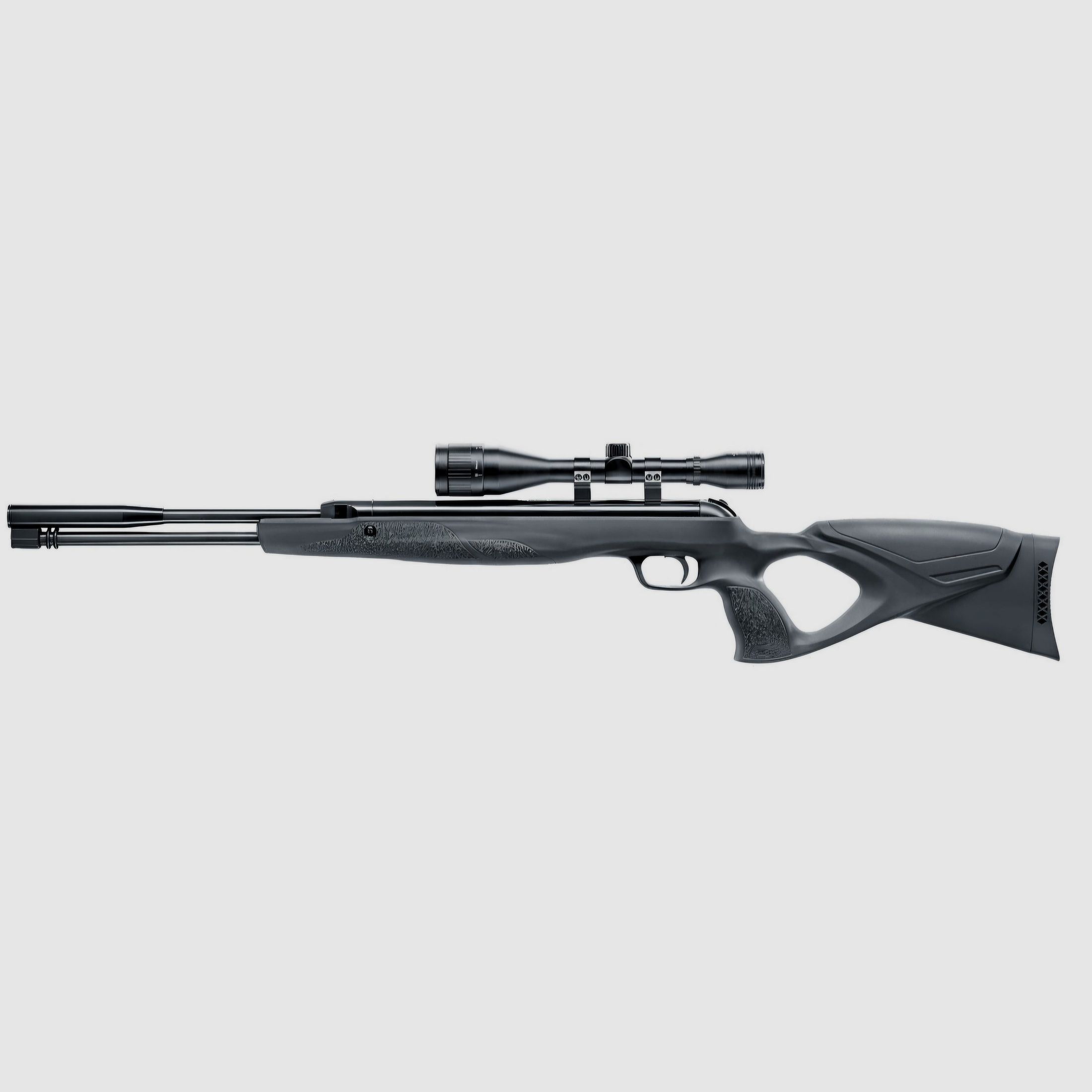 Karabinek pneumatyczny Walther LGU Varmint z lunetą 4,5mm Diabolo, walizka i akcesoria