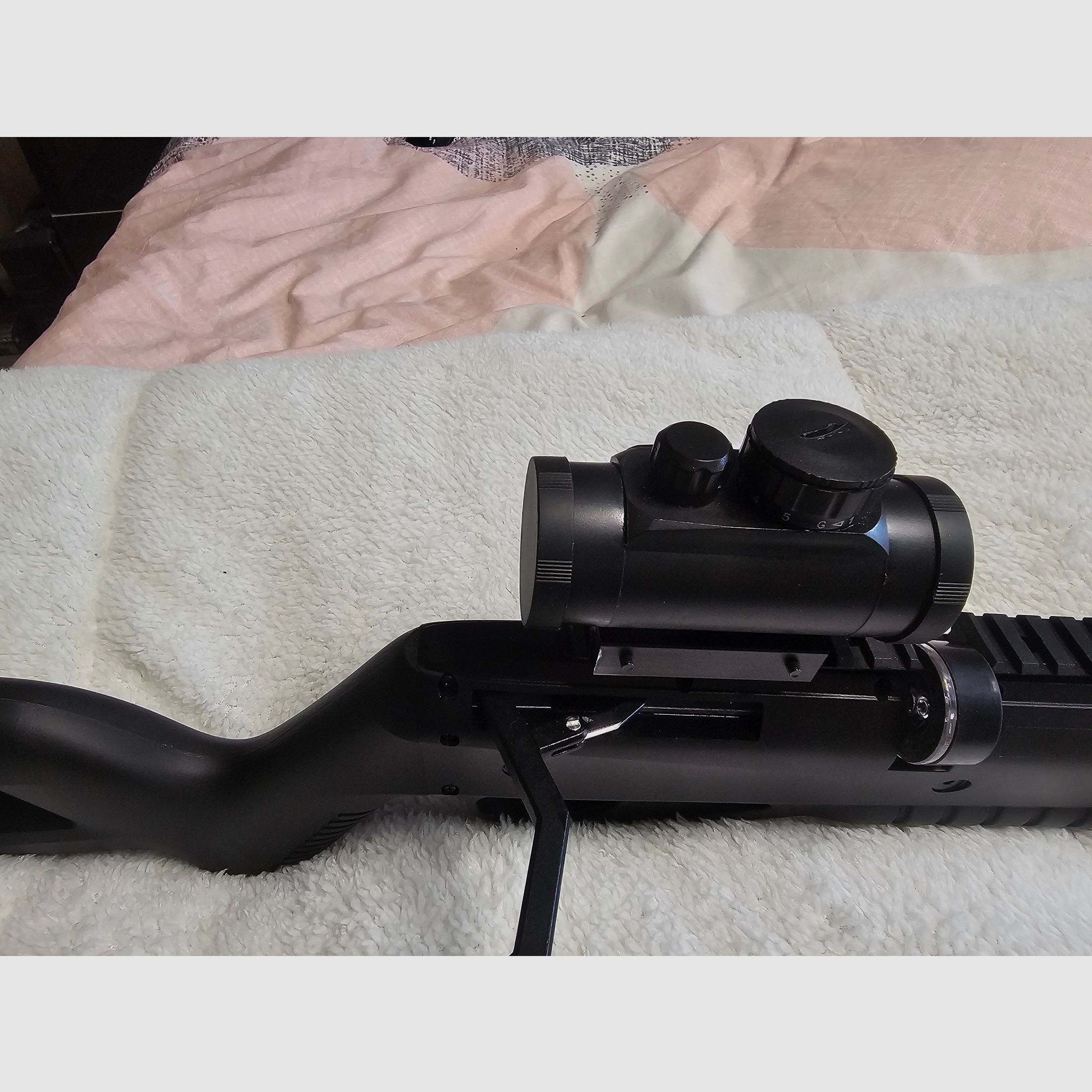 Pressluftgewehr mit Pumpe