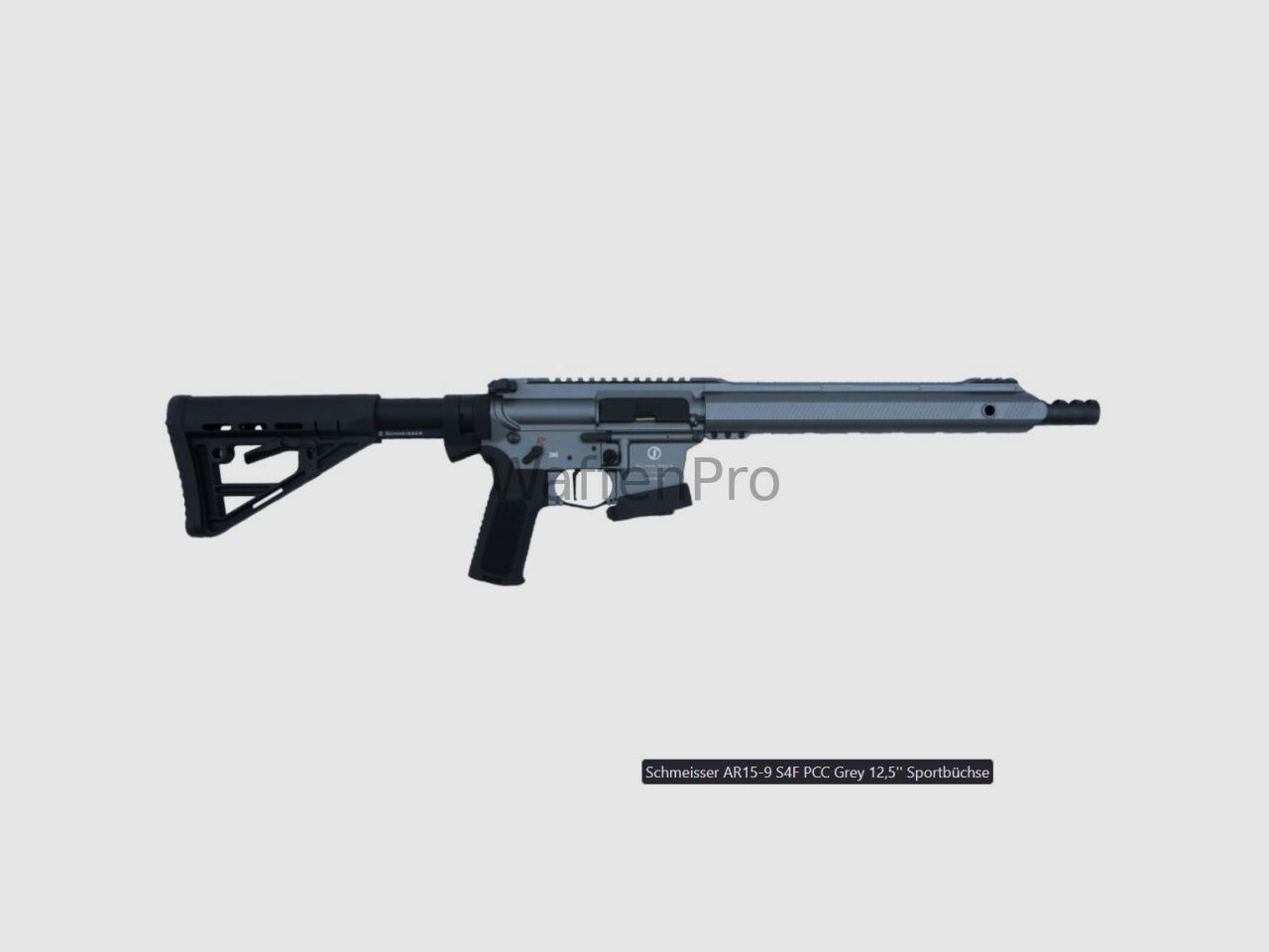 Schmeisser AR15-9 S4F Sport PCC Gris 12,5'' Dynamique