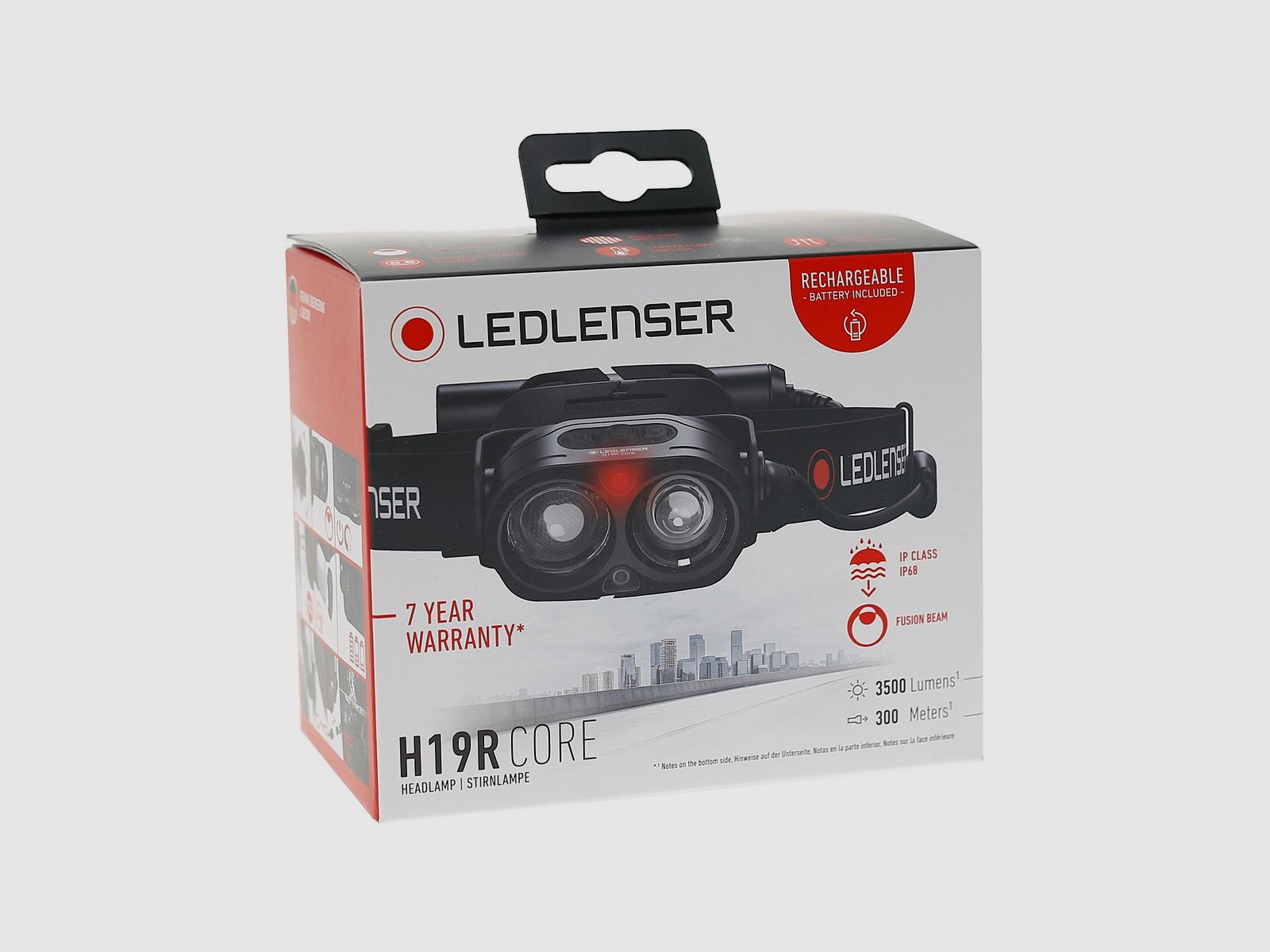 Ledlenser H19R Core Black Stirnlampe, Bild 13 von 13