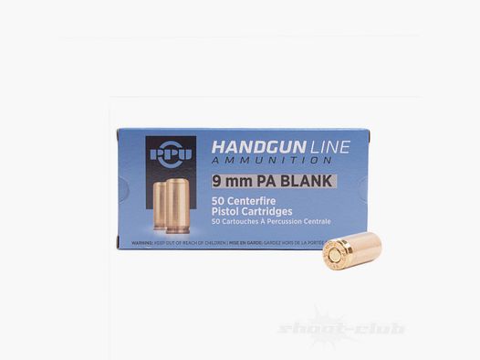 PPU - First Partizan PPU blank cartridges 50 rounds
