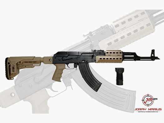 Kalaschnikov SDM AK 47 Speznas półautomatyczny 7.62x39 FDE