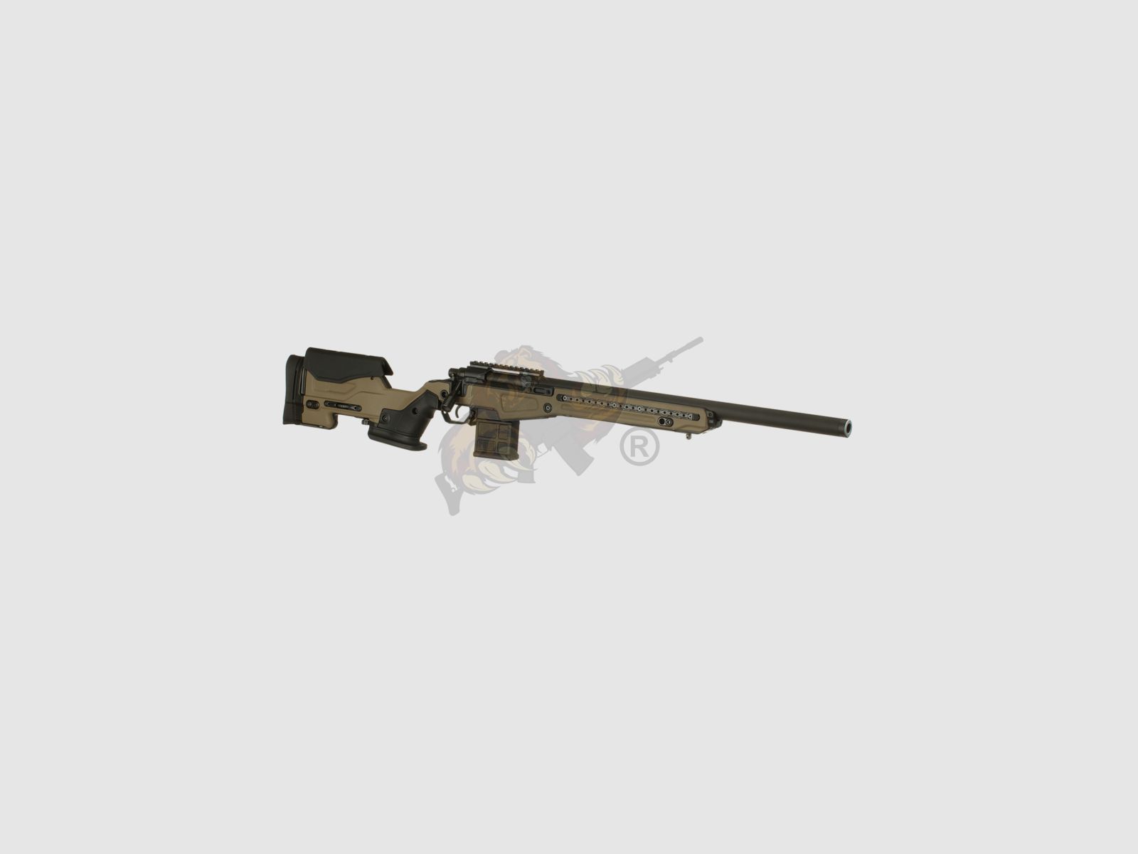 AAC T10 Bolt Action Sniper Rifle Dark Earth -F-