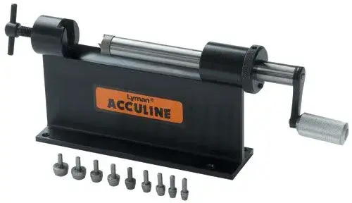 Lyman Accutrimmer Hülsenverkürzer mit 9 Führungen, Bild 2 von 2