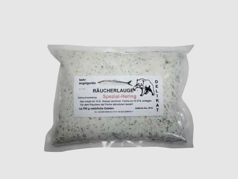 RĂ¤ucherlauge Spezial Hering  Inhalt 700 g