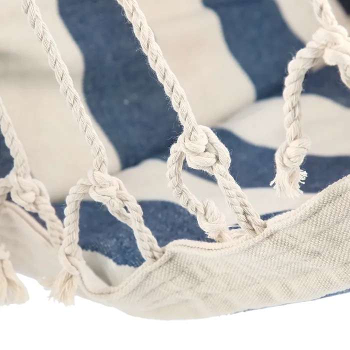 NC3101 Hanging Chair White-Blue Nils Camp, image 3 of 10