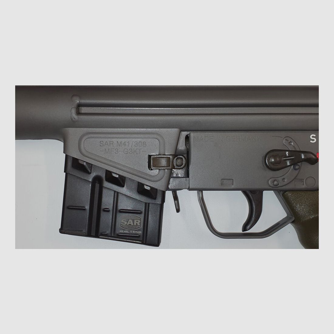 Rifle semiautomático Schwaben Arms GmbH SAR M41 SPORTMATCH MF3 G3KT calibre 308win. - HECHO EN ALEMANIA - similar a HK41/G3, imagen 6 de 10