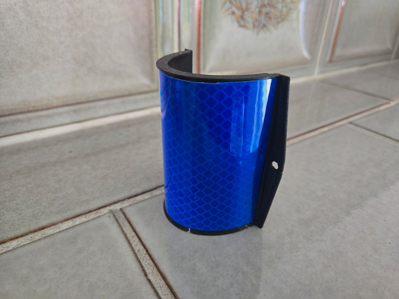 25x Wildwarnreflektor Wild Reflektor Rehwild blau Träger SET selbst Bau 