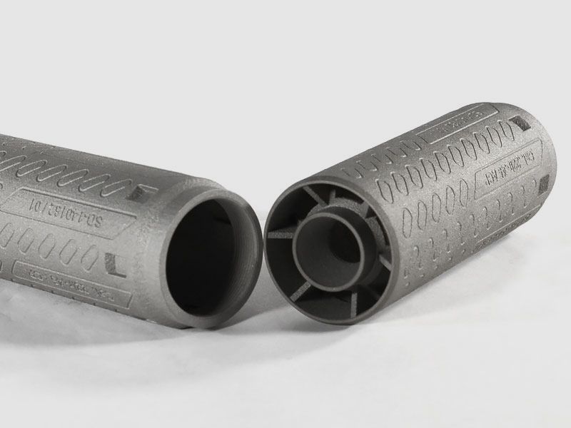 B&T Blast Deflector Print-X "extra lang" Inconel, ohne Adapter schwarz