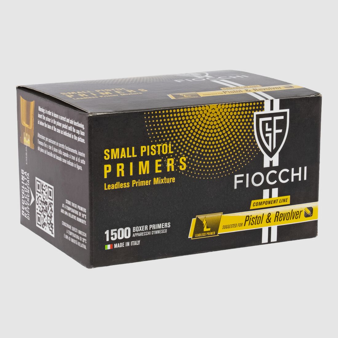 Fiocchi Zündhütchen Fiocchi Pistole Klein Bleifrei