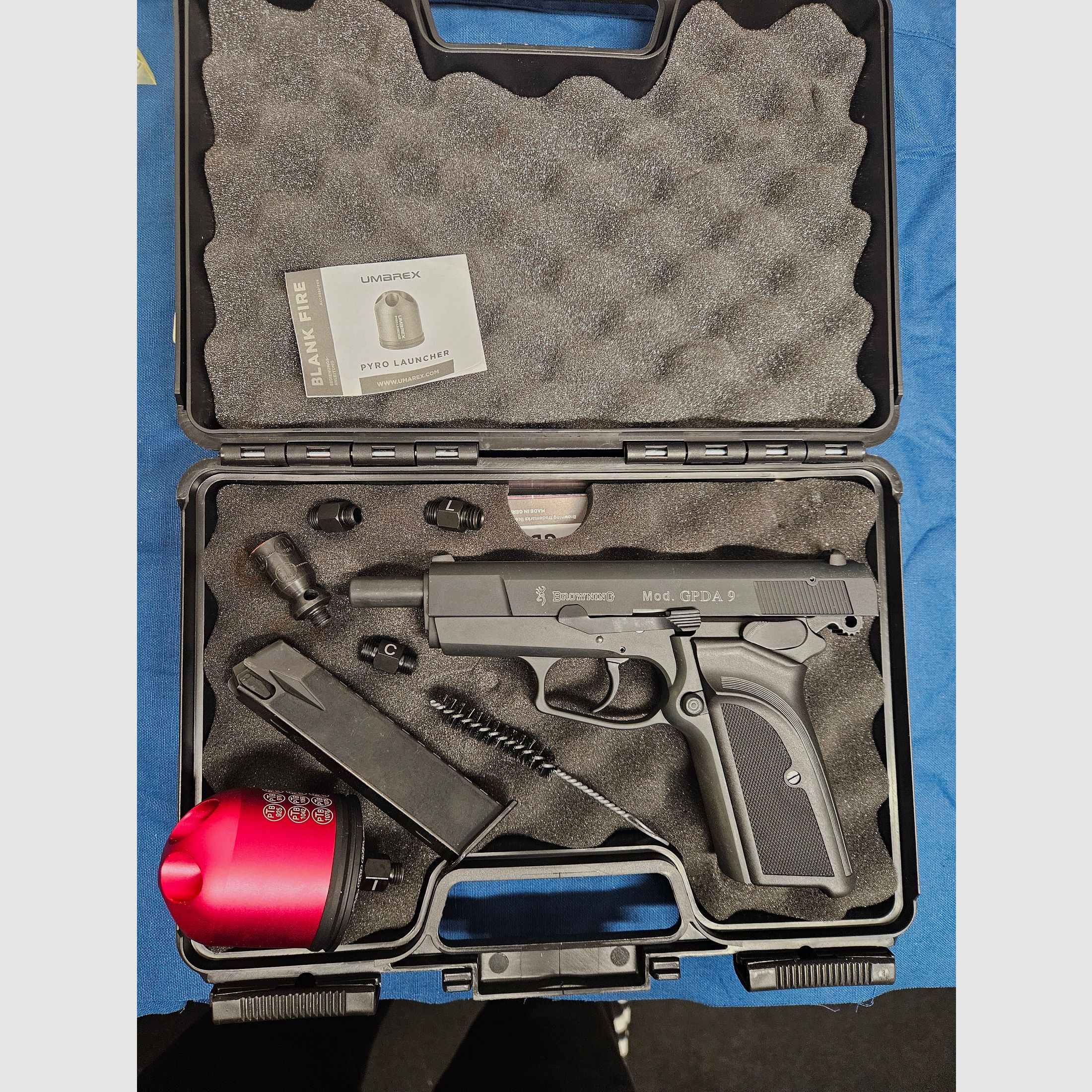 Browning GPDA 9 Schreckschuss Pistool Zwart 9 mm