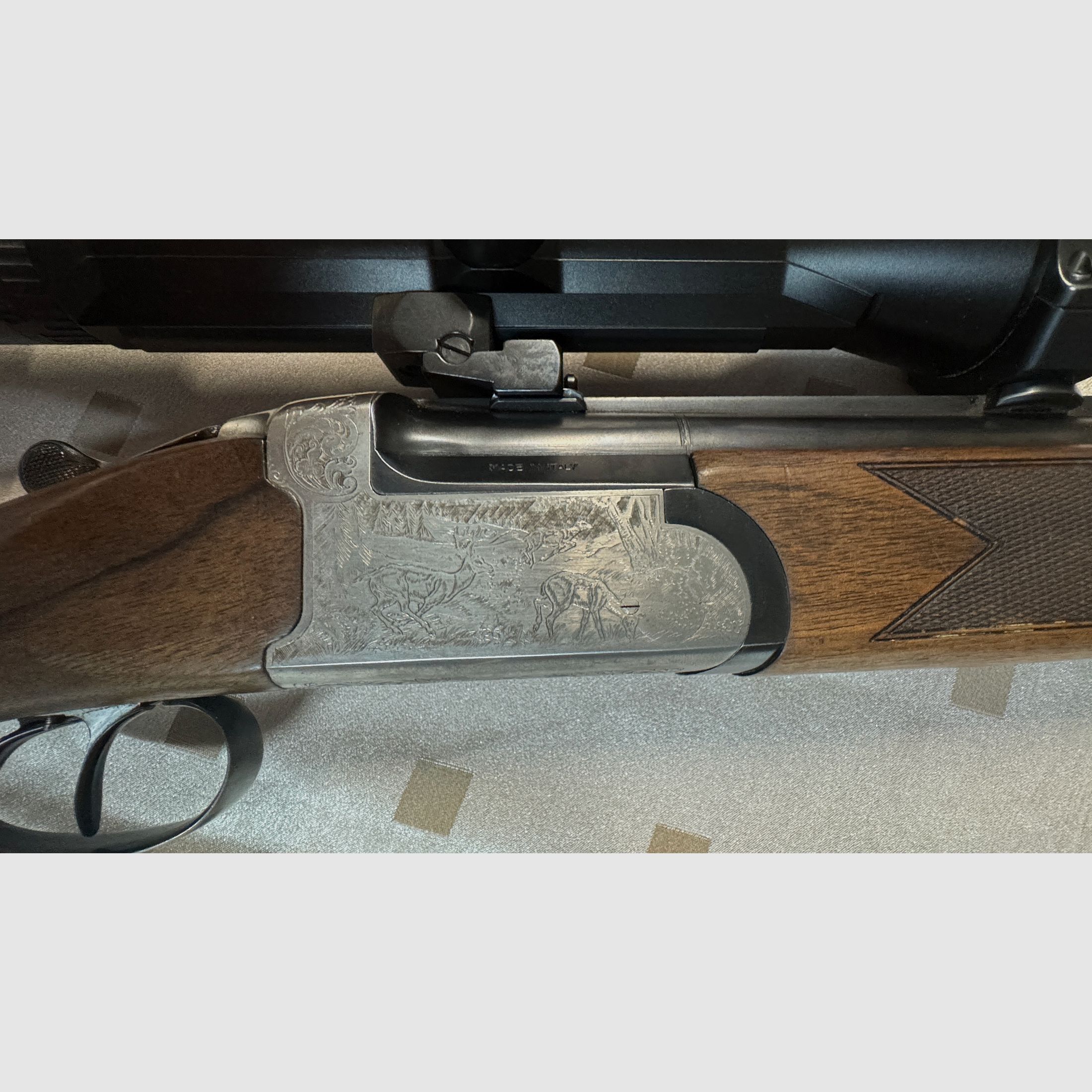 Zoli Sp.77 BBF with interchangeable barrel 12/70. 8x57JRS