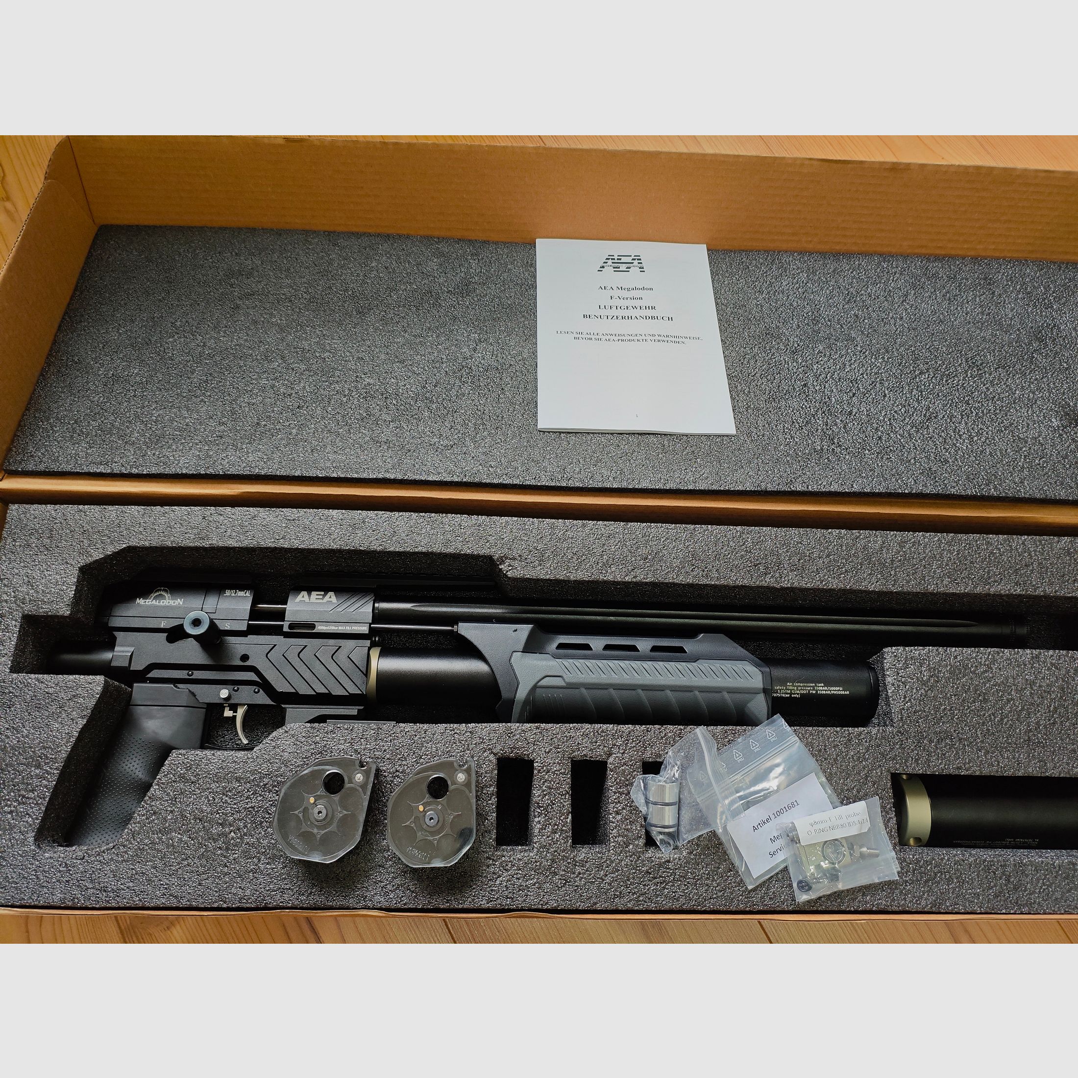 Megalodon Luftgewehr Cal.50 /04.04.2026