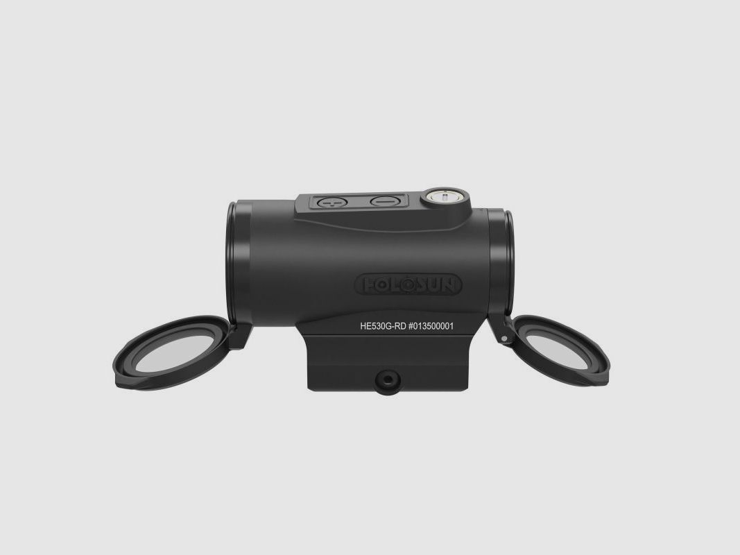 Holosun Reflexvisier HE530G-RD mit rotem Wechselabsehen: 2MOA Dot & 65MOA Circledot, Bild 3 von 9