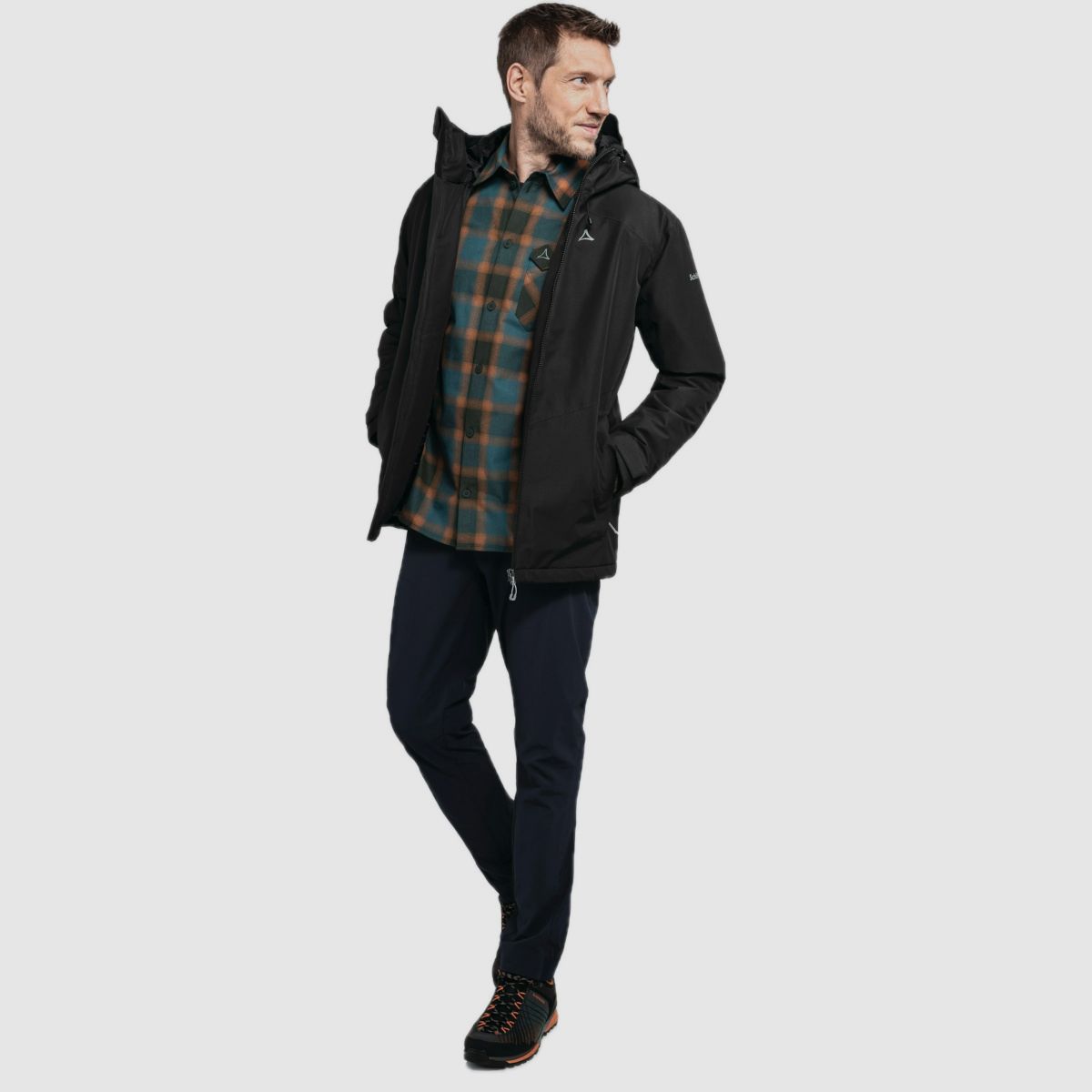 SCHÖFFEL Hiking Ins Jacket Style Wildkar MNS Schwarz