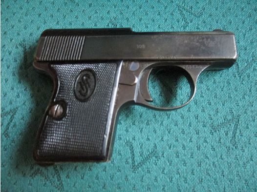 Pistole 6,35mm Haenel Mod. 2 aus Sammlung 2