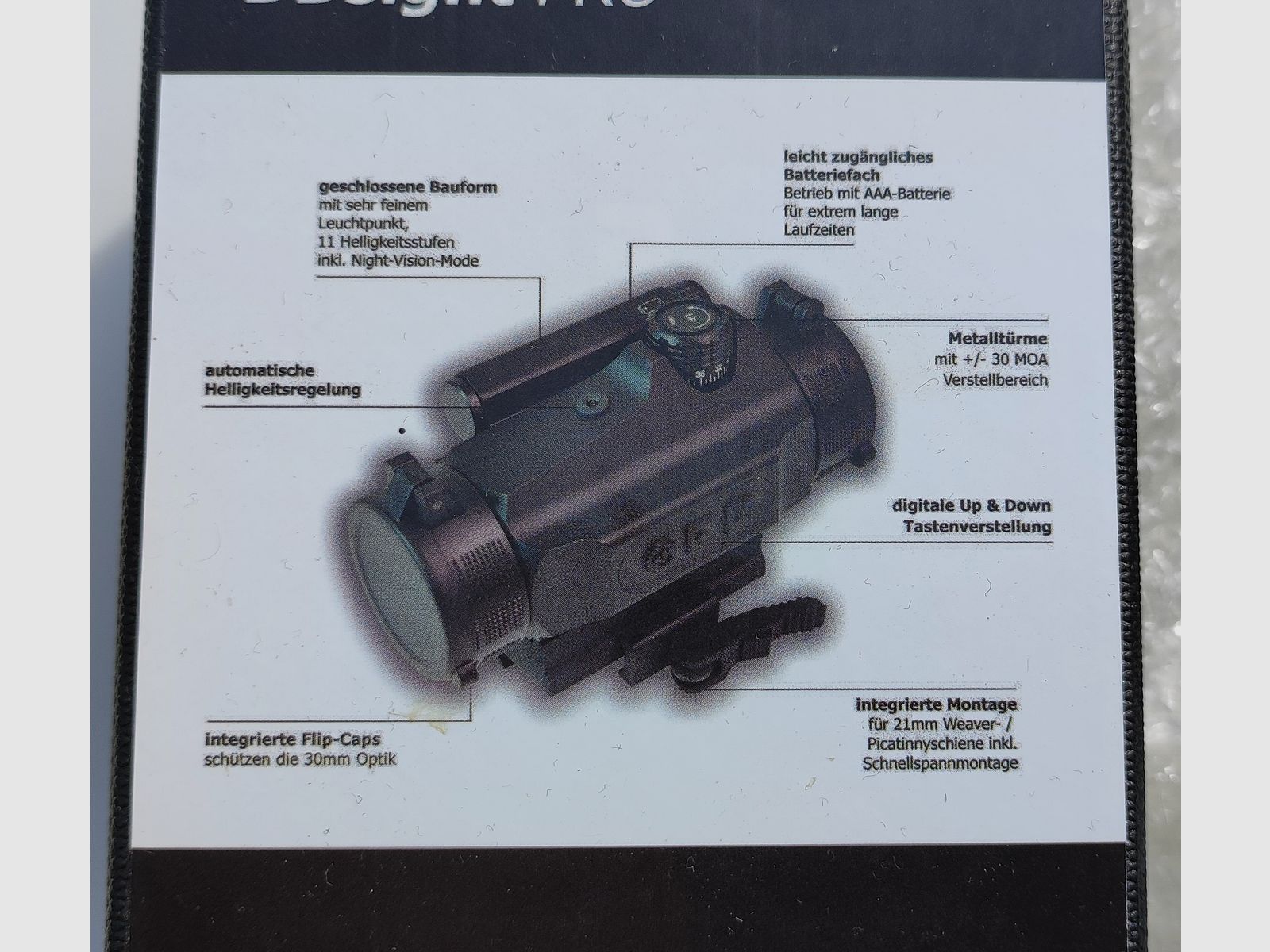 DDoptics Ddsight Pro Reddot