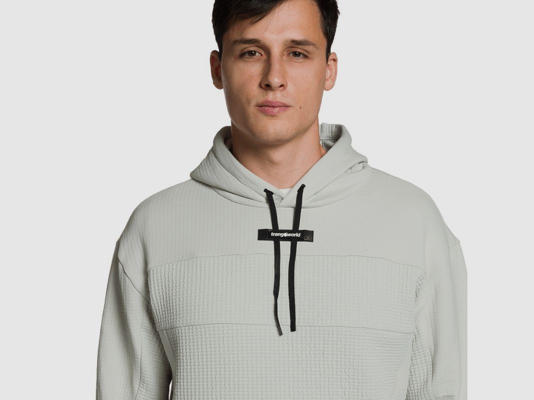 Trangoworld SWEATSHIRT BARLU HELLGRAU, Bild 3 von 4