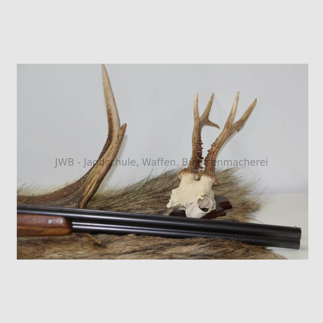 Light and manageable Merkel shotgun 16/70