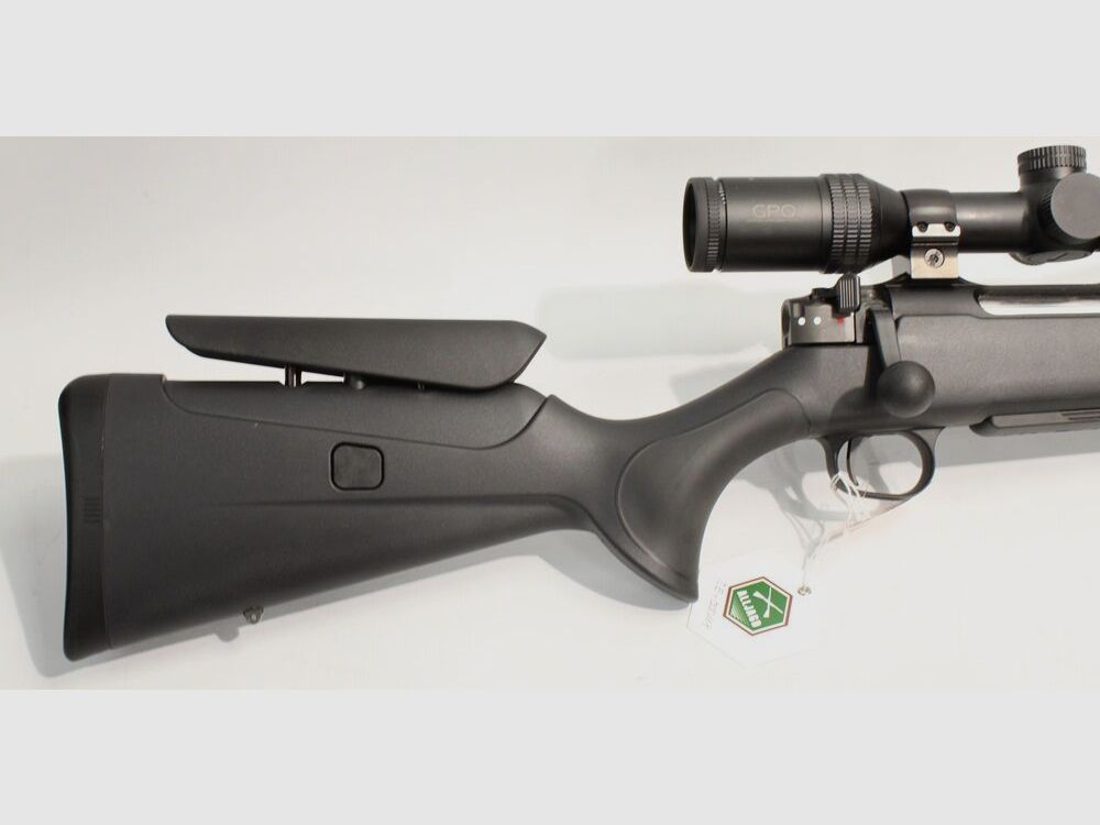 Haenel Hunter EVO with GPO 2-12x50i