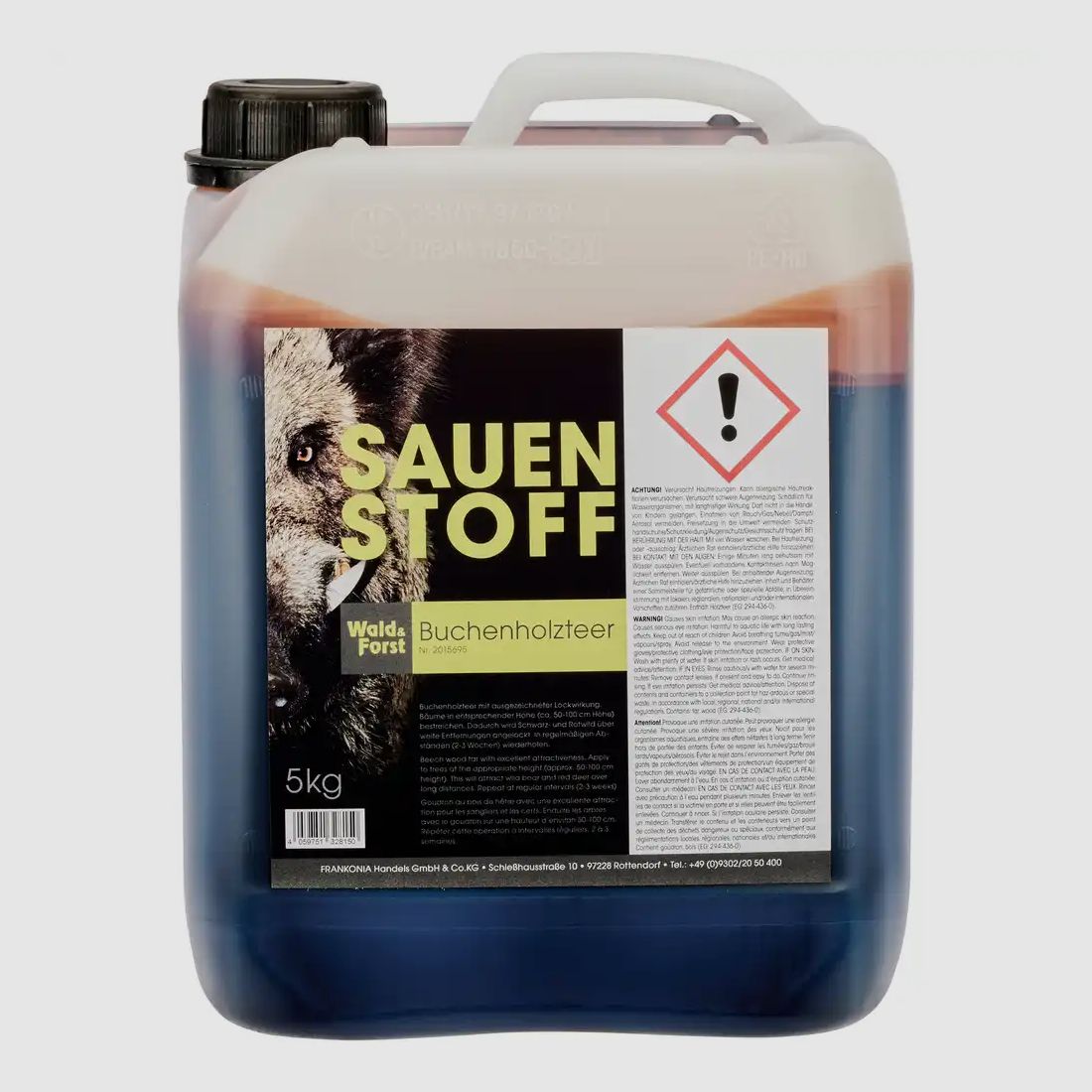 Wald & Forst 2015695 Buchenholzteer Sauenstoff 5 kg