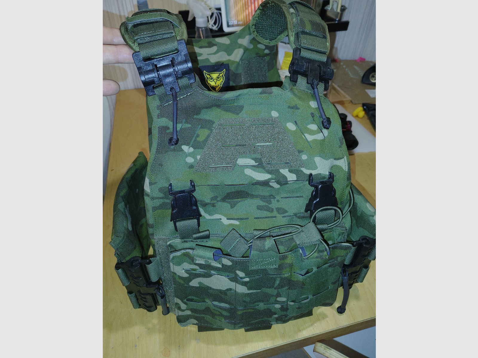 Tacowl ALFA Tactical Quick Release Plattenträger Klon