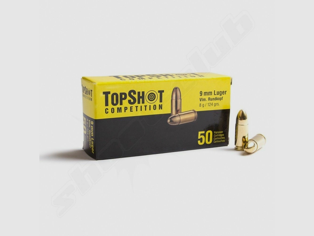 TopShot Competition Competition FMJ 124grs 50St 9mmLuger