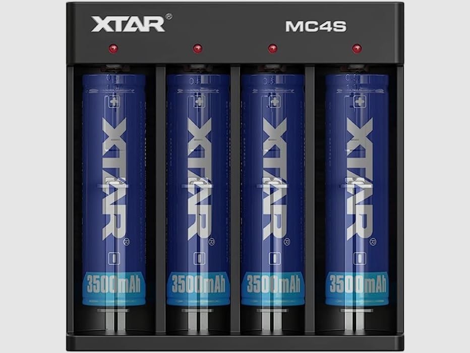 XTAR MC4S batterijlader 18650, afbeelding 4 van 7