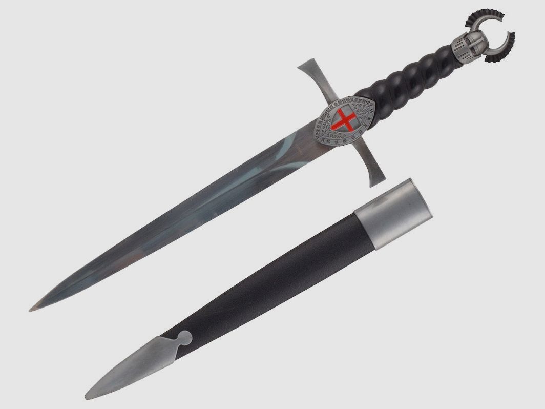 Pugnale dei crociati con fodero
