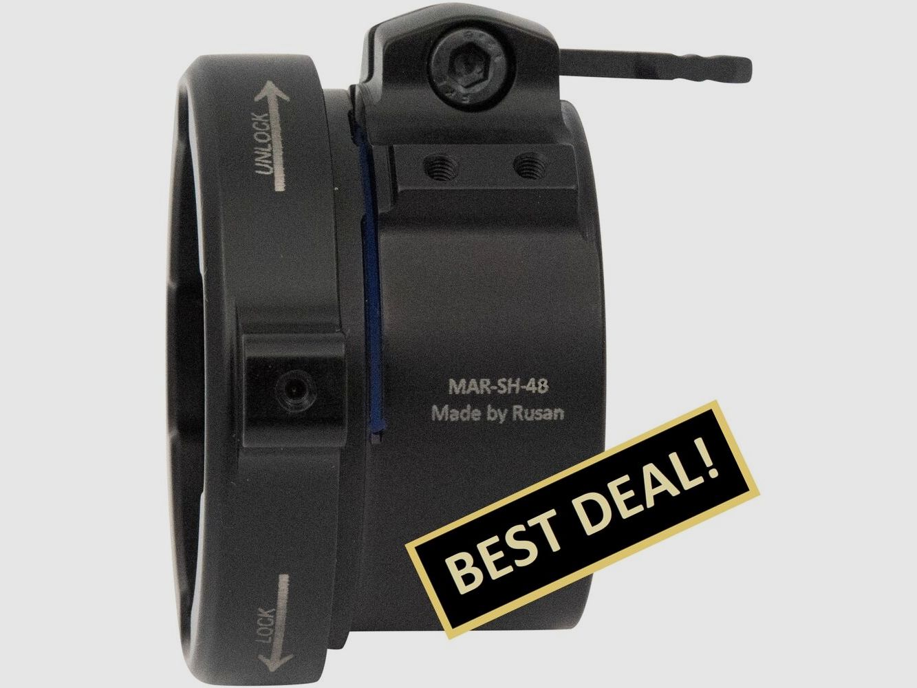 Rusan Adapter zaciskowy krótki MAR-SH 48,0 mm