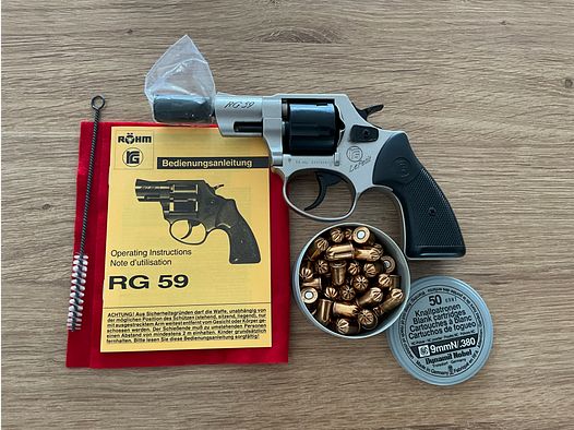 Revolver de signalisation RG 59 Le Petit 9mm