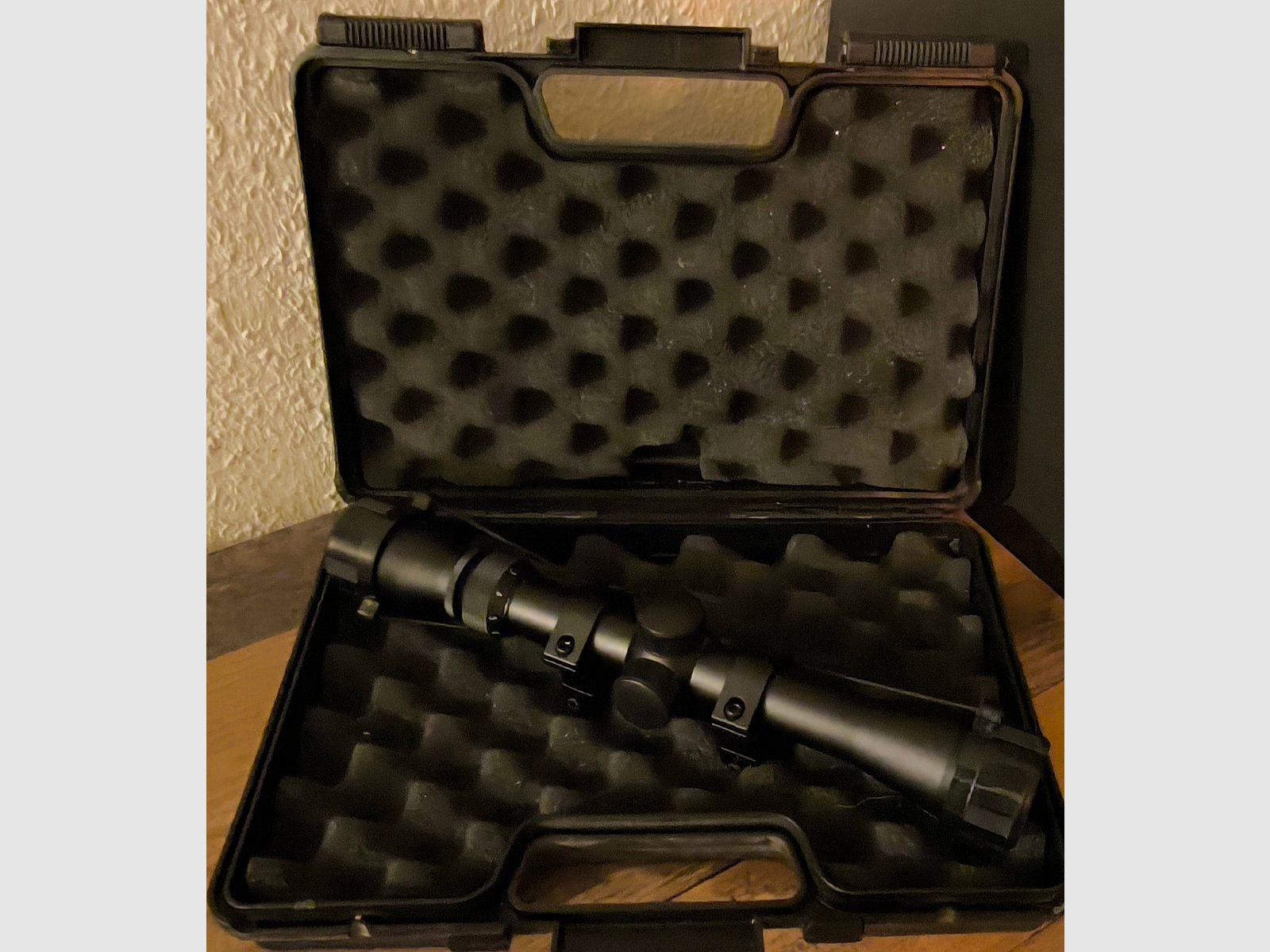 Zielfernrohr Hatsan-Modell Optima 3-9 ×32  & Umarex Waffen Koffer 