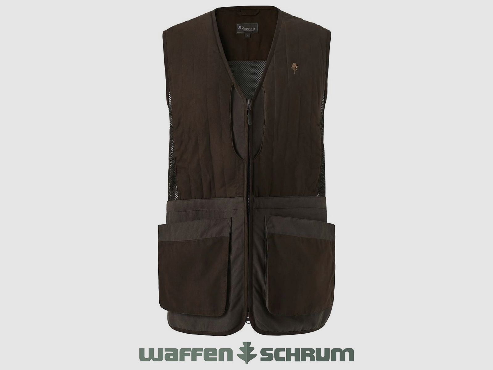 Pinewood Schießweste Suede Brown
