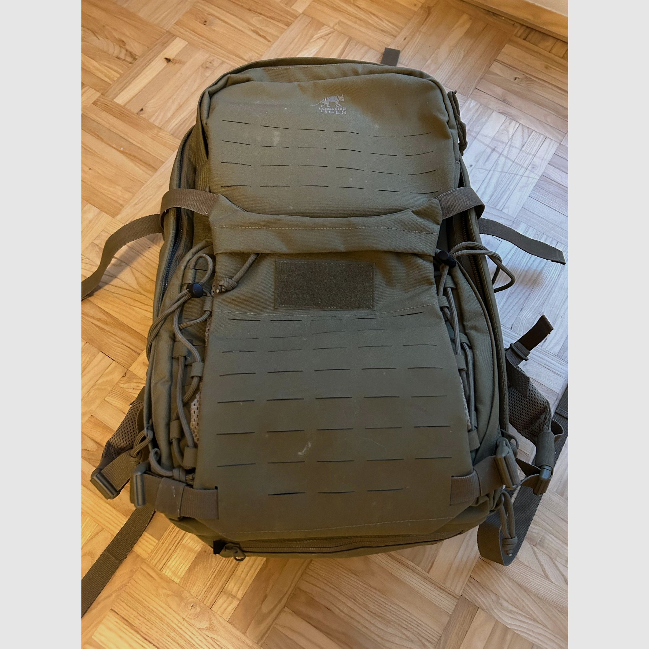 Tasmanian Tiger TT‑Radiopack – Coyote, leicht gebraucht