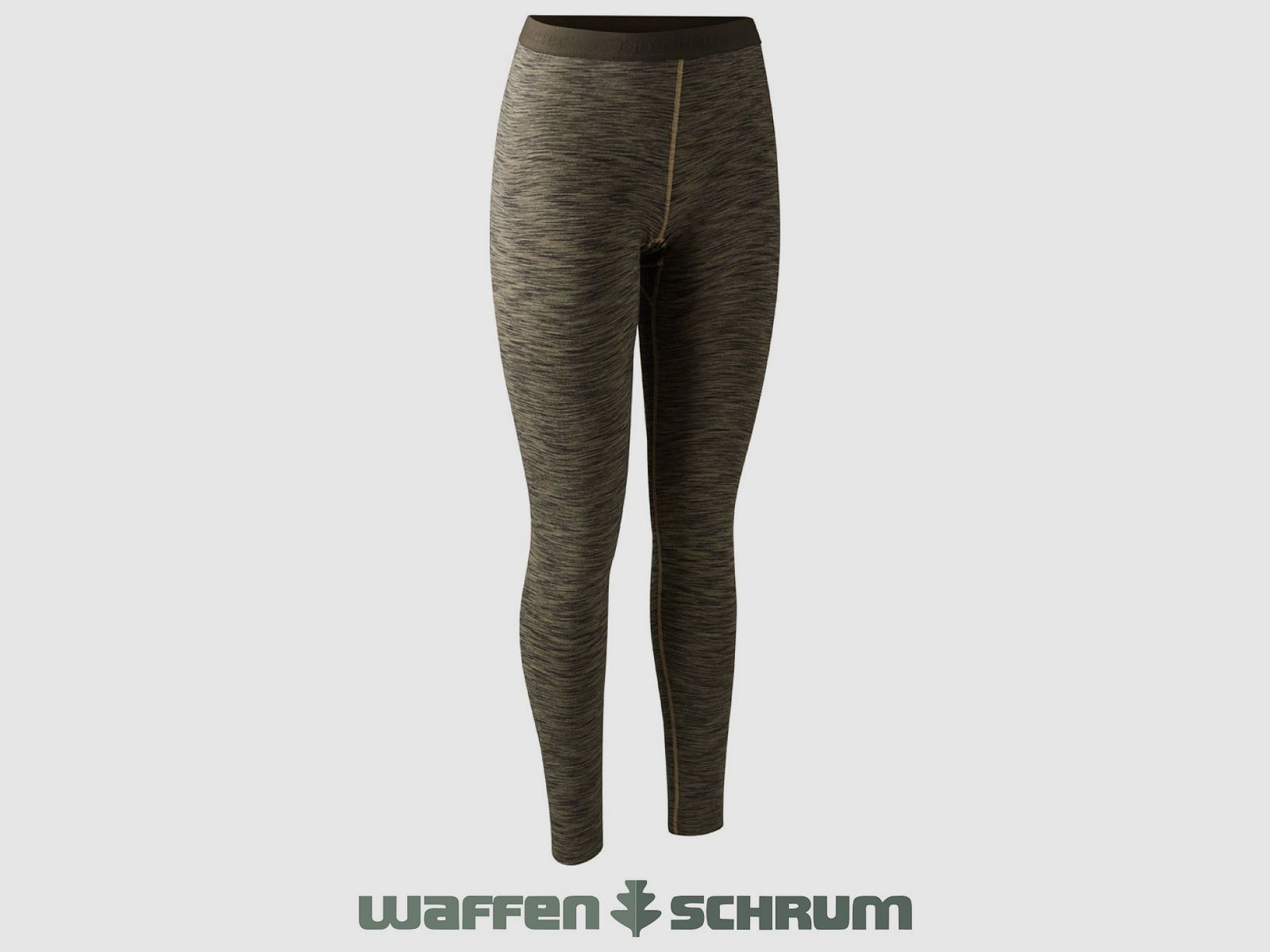 Leggings isolés Deerhunter femme brun mélangé