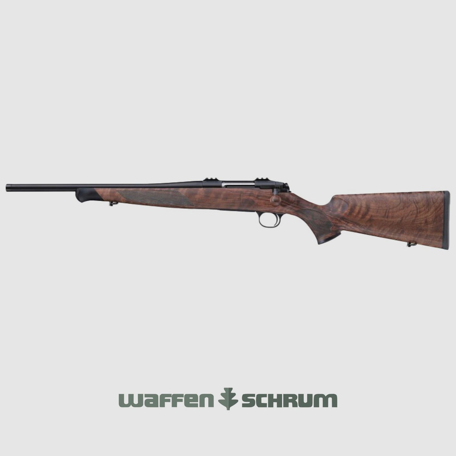 Steel Action Steel Action HSL .308Win Links LL45cm / M15x1 / ohne Visierung Holzklasse 3