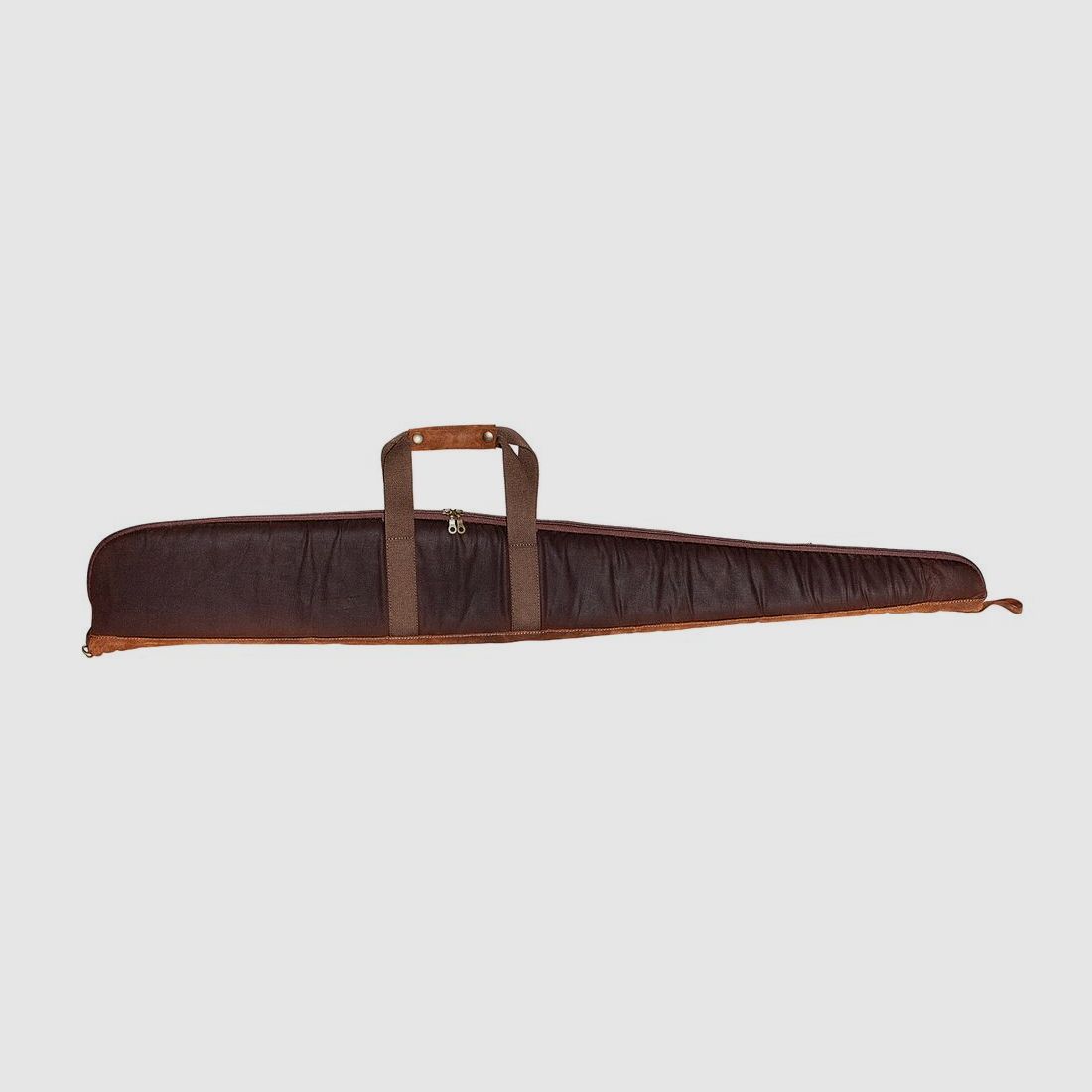 Flintenfutteral – Spaltleder und gewachste Baumwolle – 124 cm