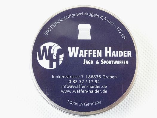 Diabolos WAFFEN HAIDER LG 4,50 (Hersteller: Haendler&Nattermann) - 25000 Stück