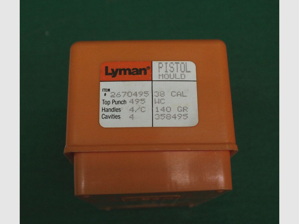 Lyman	 Moule Kal.38