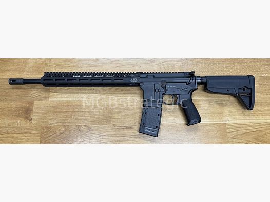 GERMAN TACTICAL SYSTEMS AR-15 halbautom. Büchse .223Rem 16,75" Lauf mit BCM Bravo Company USA Zubehör