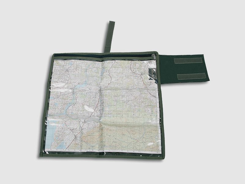 Tasmanian Tiger Map Pouch