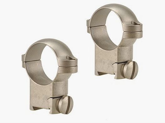 Leupold Sako Anillos 25,4mm altos plateados