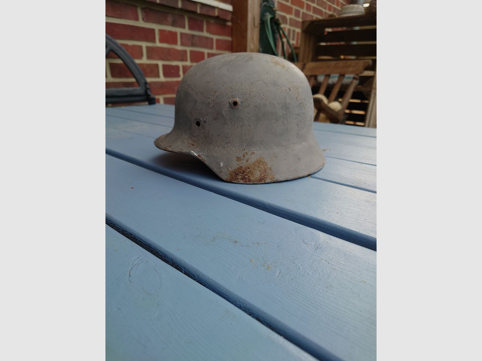 Stahlhelm Wehrmacht WW2 WK2 kein MP40 Kar98  Stg