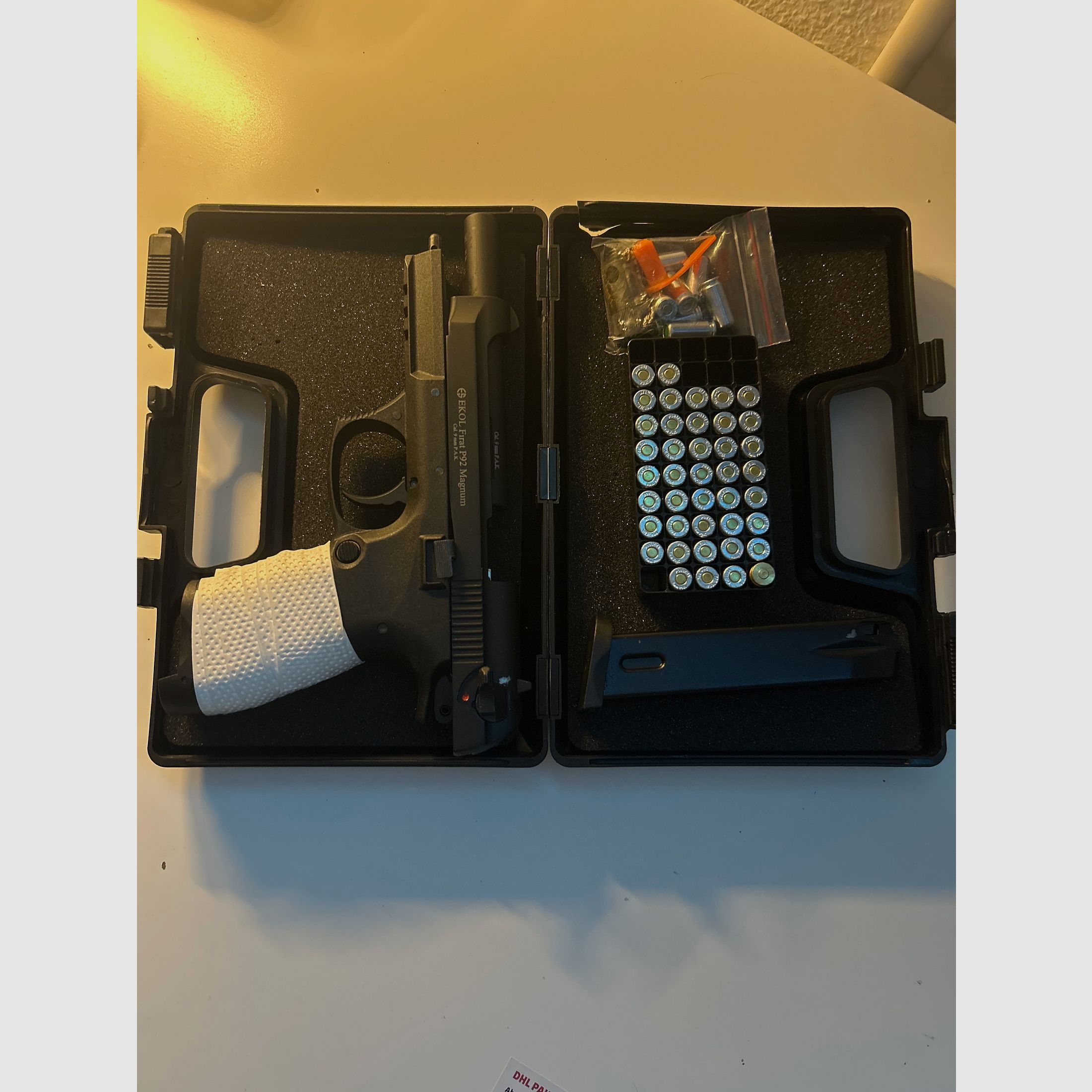 Magnum blank firing pistol Ekol P92 Magnum 9mm P.A.K. black