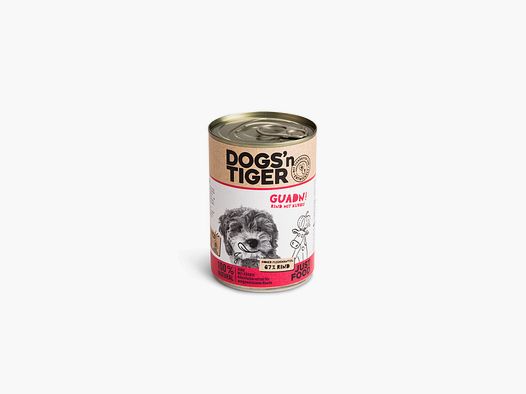 Dogs’n Tiger Hundenassfutter Guadn! 800g