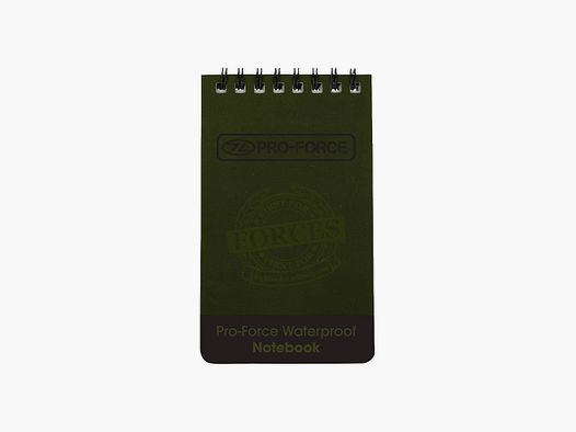 Highlander Wasserfester Notizblock 13x8 cm