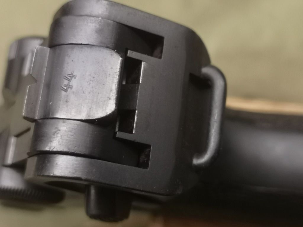Pistole Luger 08  DWM 1912 Nummerngleich Truppenstempel